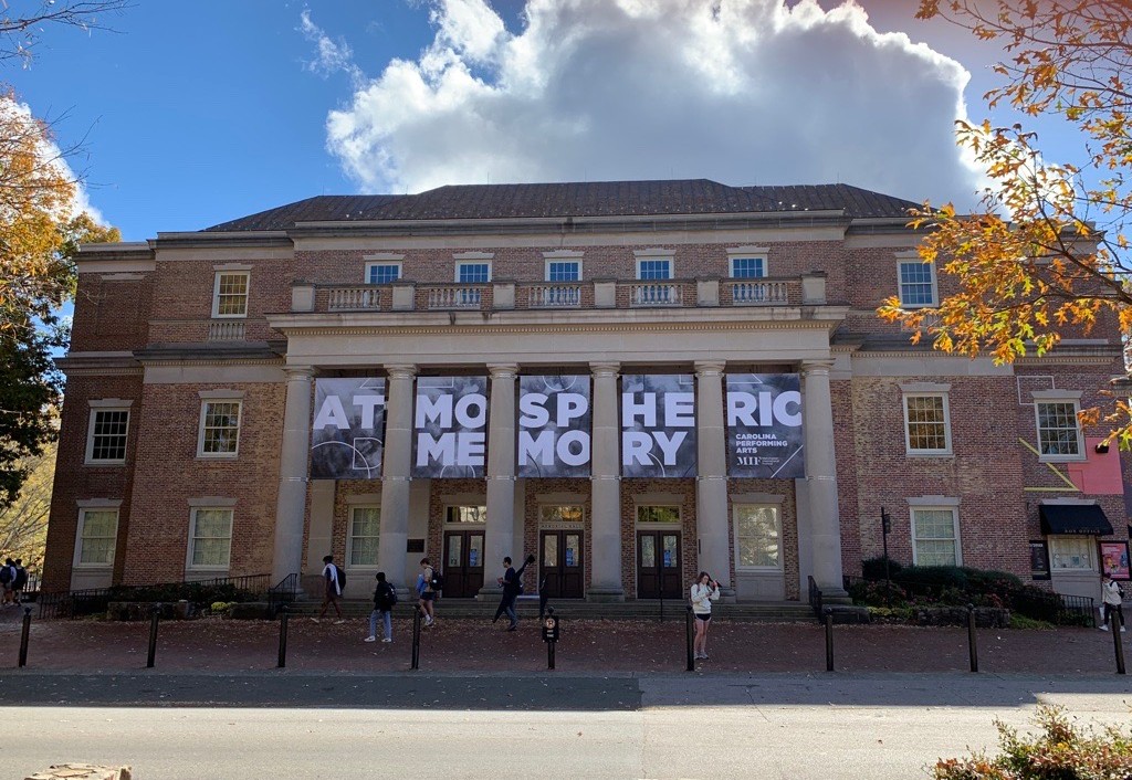 UNCPerformArts's tweet photo. Loving the new look! 🤩
#AtmosphericMemory https://t.co/uRLd9gClHS