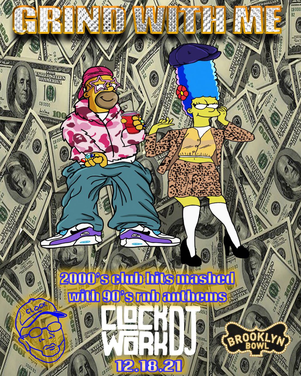 CLocKworkDJ's tweet photo. Playing ONLY 90s R&amp;B Anthems &amp; 2000s Club Hits at #GRINDWITHME 
12.18.21 @brooklynbowl 
 🎫 —>https://t.co/p6ALRicnlL https://t.co/ahxlRpNucA
