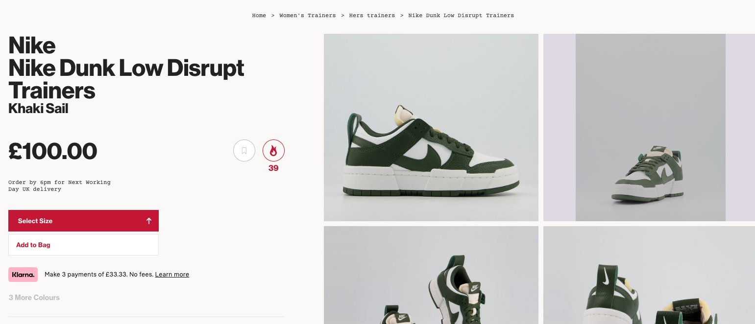 nike dunk low disrupt restock