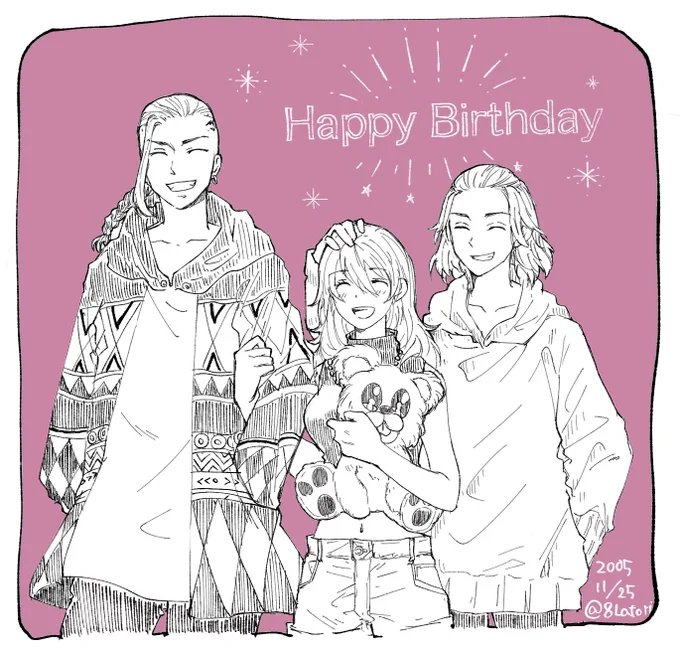 エマちゃん誕生日おめでとう🎉🎂🎈
あの誕生日みたいな日がずっと続いて欲しかった

#佐野エマ誕生祭2021 
#佐野エマ生誕祭2021 