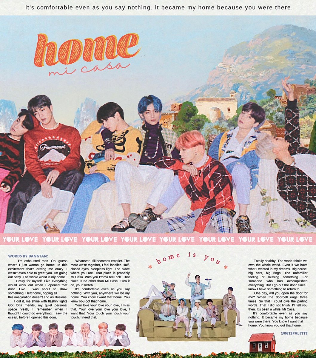 0613palette's tweet photo. ˚ ༘♡ home 🏠 ⋆｡˚
#WordsByBangtan #WBBNov https://t.co/9ermUjDenF