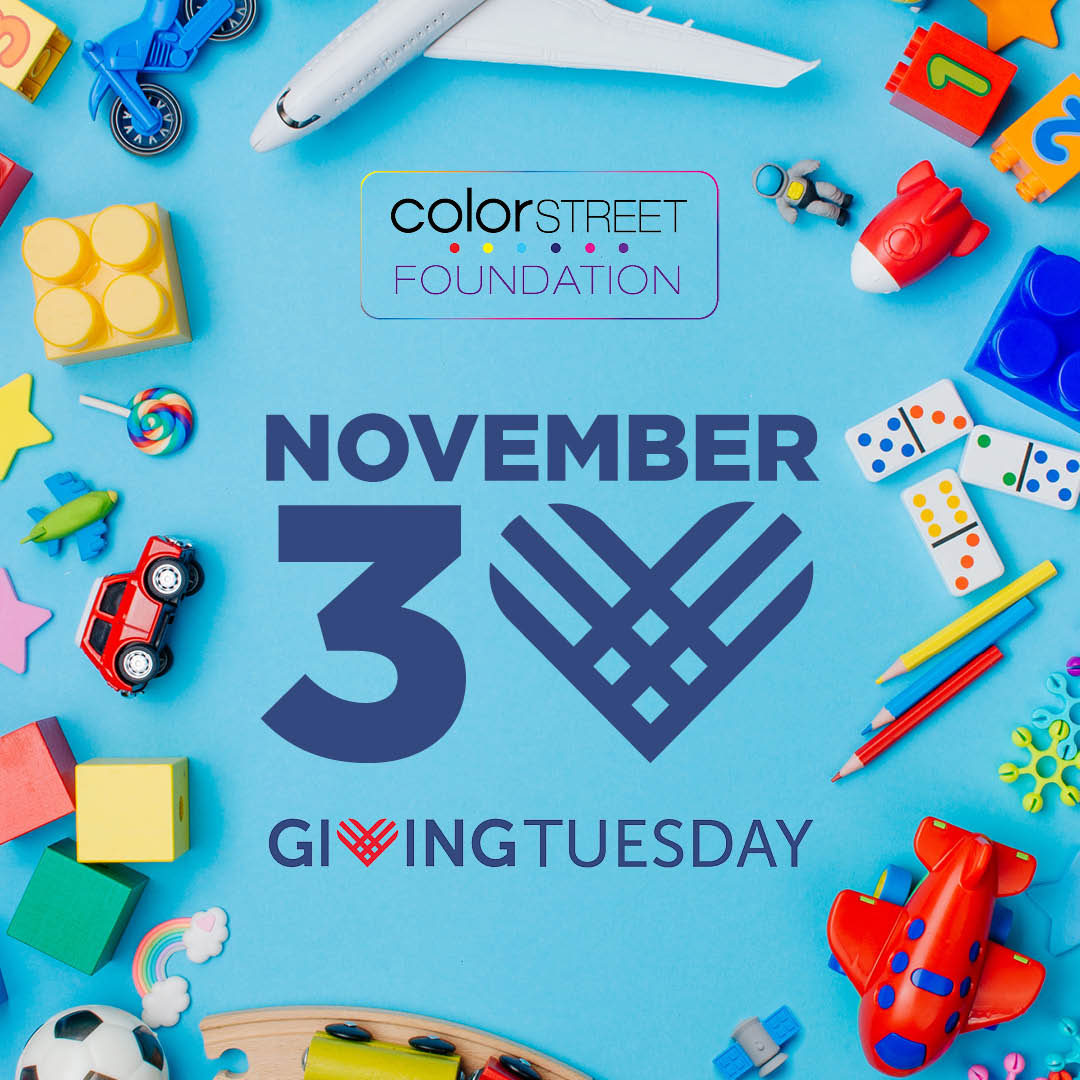 colorstreet's tweet photo. Save the date! ๐ Join us over on our official Instagram account (@colorstreet) next week for #GivingTuesday and learn how you can help make this holiday season more merry and bright for less fortunate children in the U.S and Canada. ๐งธ๐
#ColorStreetFoundation #GivingTuesday https://t.co/16K8xbsxpc