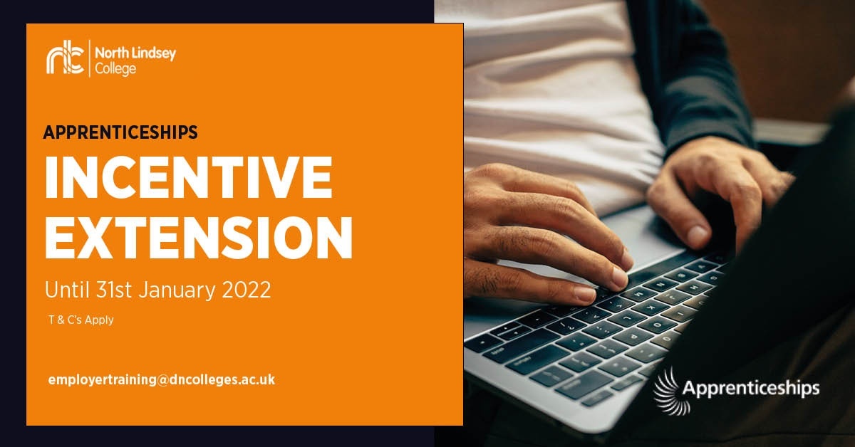 If you are looking to enhance your team with an apprentice, you could be entitled to up to £3,000 incentive. Chat to our Business development team by emailing employertraining@dncolleges.ac.uk

#Apprenticeships #Incentive  #Scunthorpe