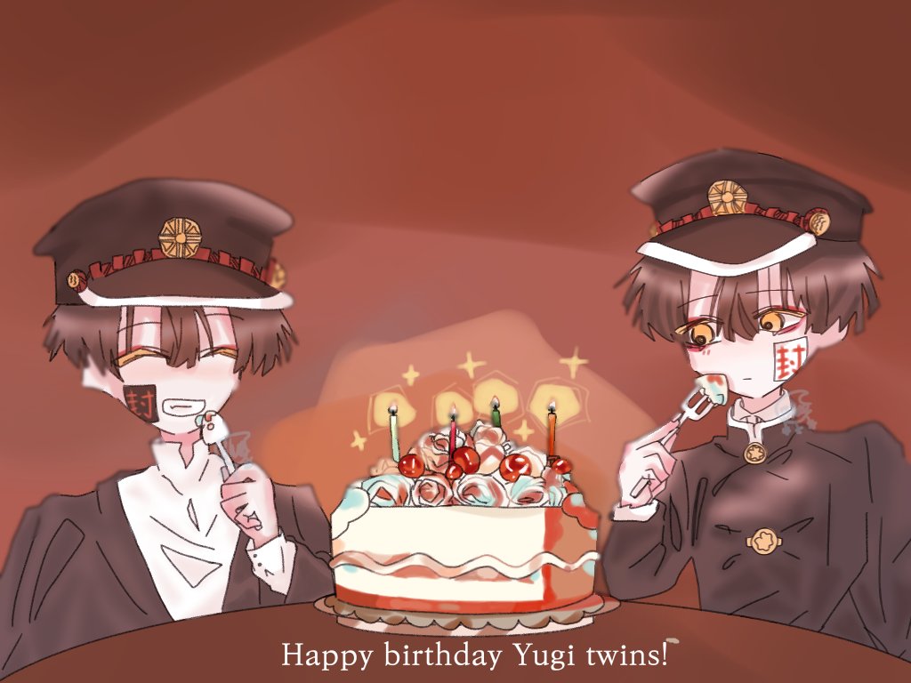 Bl_ue_moon_'s tweet photo. #달님같은_두별_생일축하해
#柚木兄弟生誕祭2021
#25日は柚木の日 #할아버지들생신축하드려요

HBD Yugi twins!  
퀄리티는 조금 떨어지지만 그래도 열심히 그렸어요👍 유기들 좋은 시간 보내라🥳‼️ https://t.co/SJ5e2Q9jdj