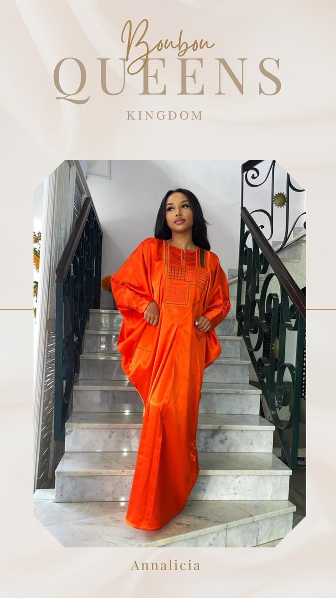 Annalicia in the Khadija dress #boubouqueensTribe