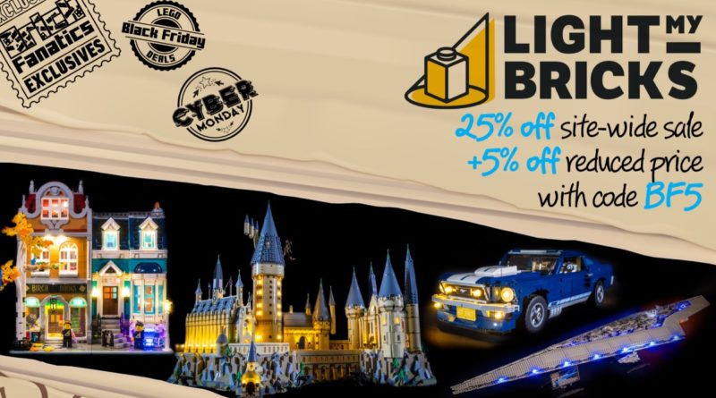 BrickFanatics's tweet photo. Whatever you do this Black Friday, don’t miss out on our exclusive treat on top of Light My Bricks’ excellent discount on LEGO lighting.
https://t.co/tU0fsKMfKP
#LEGO #LEGOLighting #BlackFriday #LEGODeals @lightmybricks https://t.co/APX3LnuQGI