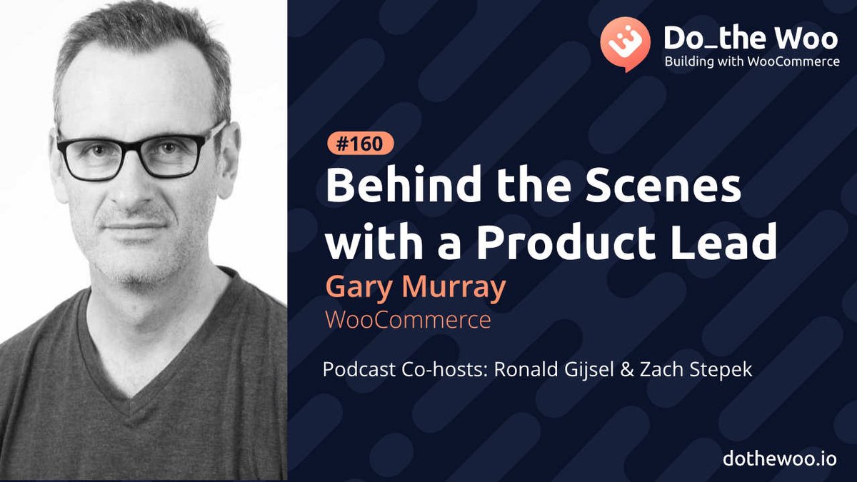 OpenChannelsFM's tweet photo. Behind the Scenes with a WooCommerce Product Lead. @garysmurray shares a ton os insights on how the wheels turn at WooCommerce. https://t.co/QpgHOyNTEt
#WooCommerce #DotheWoo https://t.co/w6o9vV0WxU