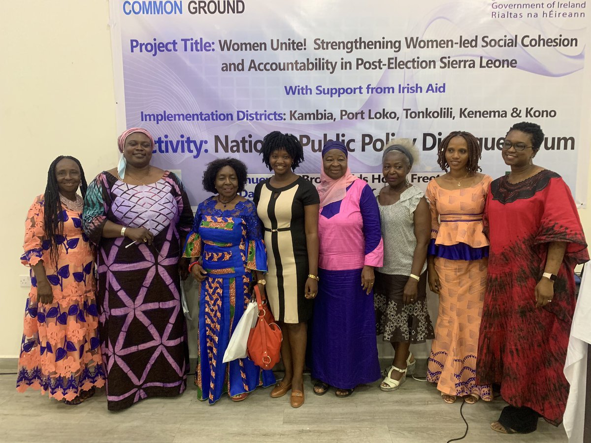 pleasant2014's tweet image. Some of the great women in Sierra Leone on whose shoulders I have lean to be where I am today. In all you do don’t forget to mentor the younger generation especially if we are to achieve gender equality @pleasant2014 @5050Wob @AU_WGDD