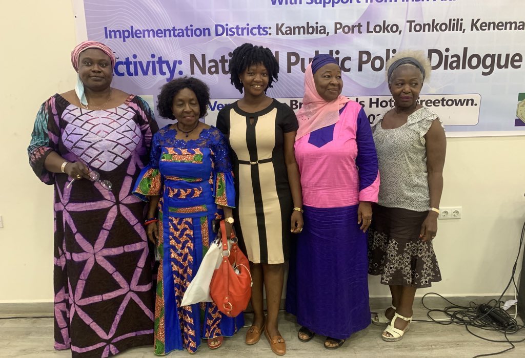 pleasant2014's tweet image. Some of the great women in Sierra Leone on whose shoulders I have lean to be where I am today. In all you do don’t forget to mentor the younger generation especially if we are to achieve gender equality @pleasant2014 @5050Wob @AU_WGDD