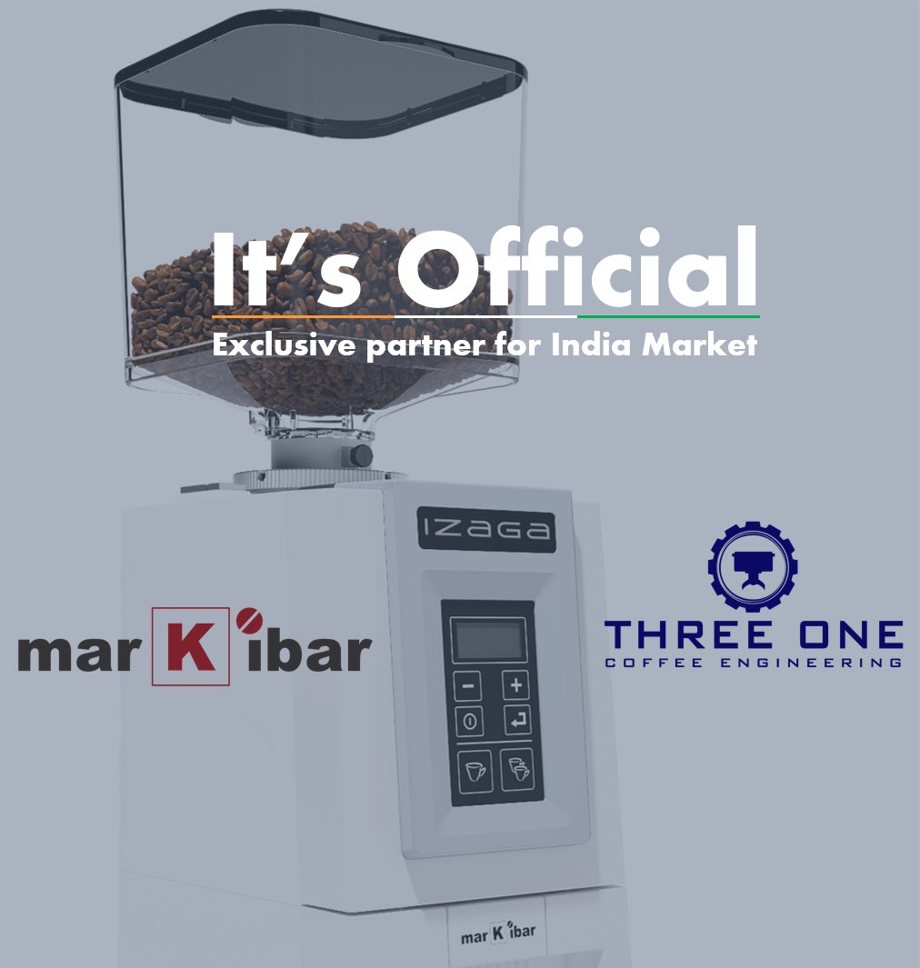 threeonecoffee's tweet photo. Anddd it’s official! We’re extremely thrilled to be announcing our official partnership with @MarkibarGrinder for India market. It’s truly an honour for us to be working with the team at Markibar!
Gracias and thank you for the trust in us.

#MarkibarCoffeeGrinders #ThreeOneCoffee https://t.co/6SR662SkVP