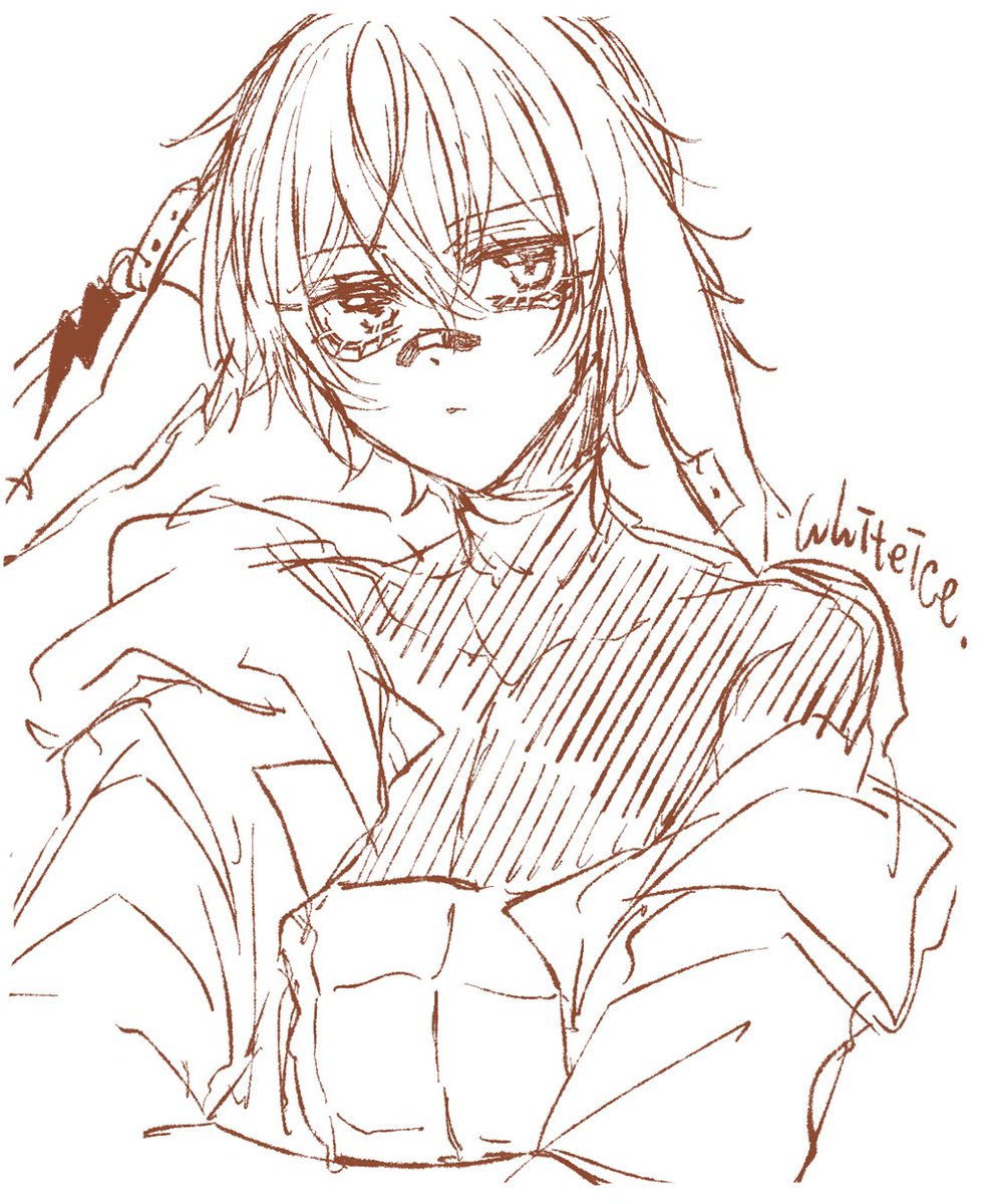 レオエアちゃん落書き 