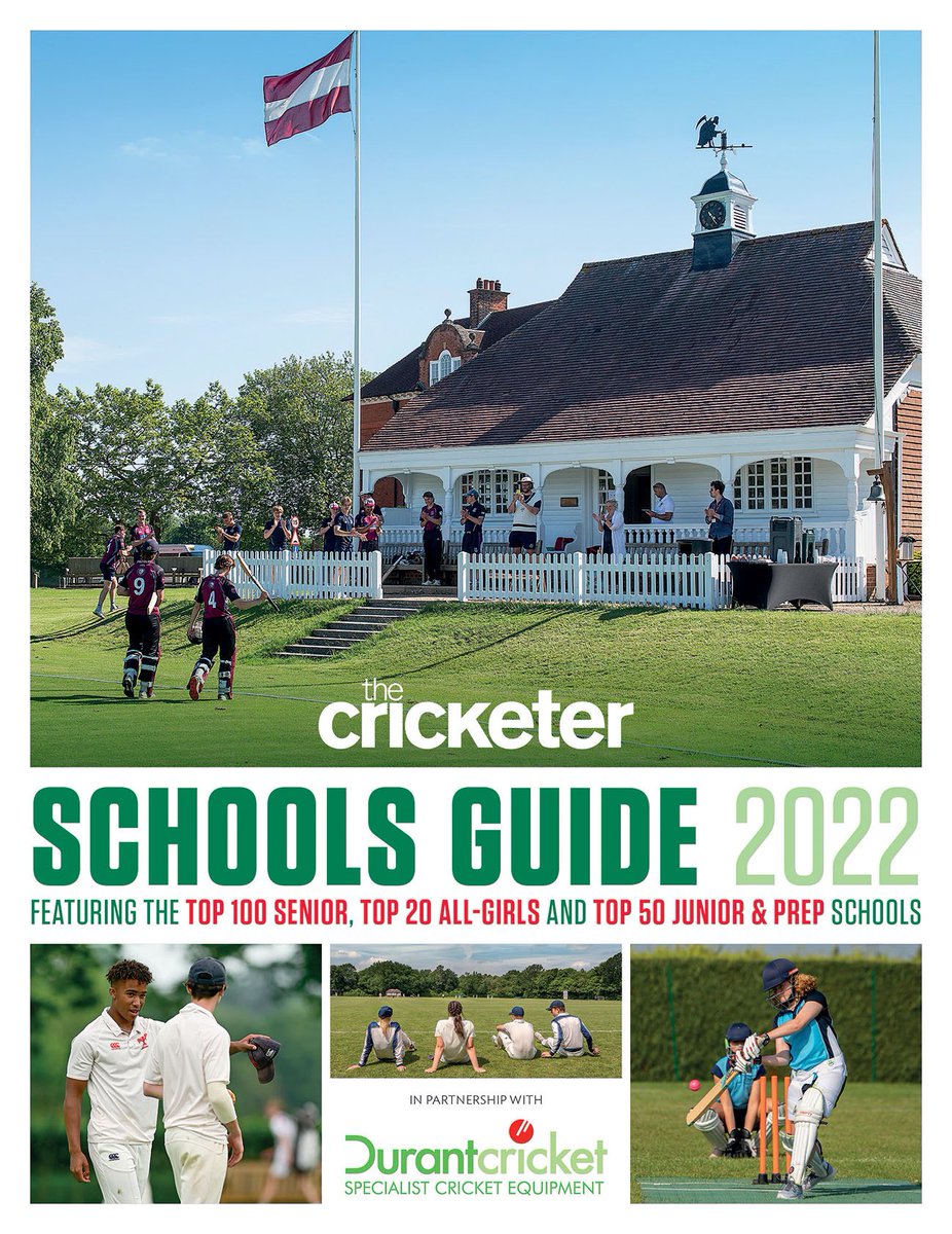 HaileyburyUK's tweet photo. Haileybury named in the Top 100 school for cricket, for another year!  
This year’s guide front cover also features Haileybury’s delightful late Victoria Pavilion. 
Read full article here - https://t.co/WWa26FkLjo @TheCricketerMag https://t.co/uLEJjbLEMN