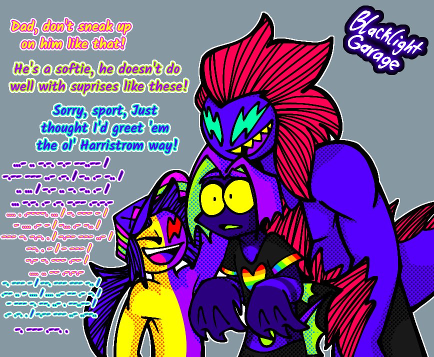 Blacklit_Garage's tweet photo. Poor Florence used to be so jumpy... Murdock unintentionally caused him to be less jumpy over the years by sneaking up on him and scaring him.
#fnf #fridaynightfunkin #fnfoc #fridaynightfunkinoc #oc #originalcharacter https://t.co/0F4h6eH5qy