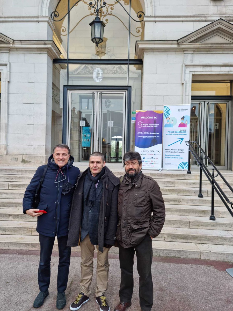 Let´s enjoy the 9th #HbbTV Symposium #innovation #awards #addressabletv #connectedtv #HbbTVParis <a href="/lomantec/">Carles</a> <a href="/jordi_gilabert/">jordi gilabert</a>