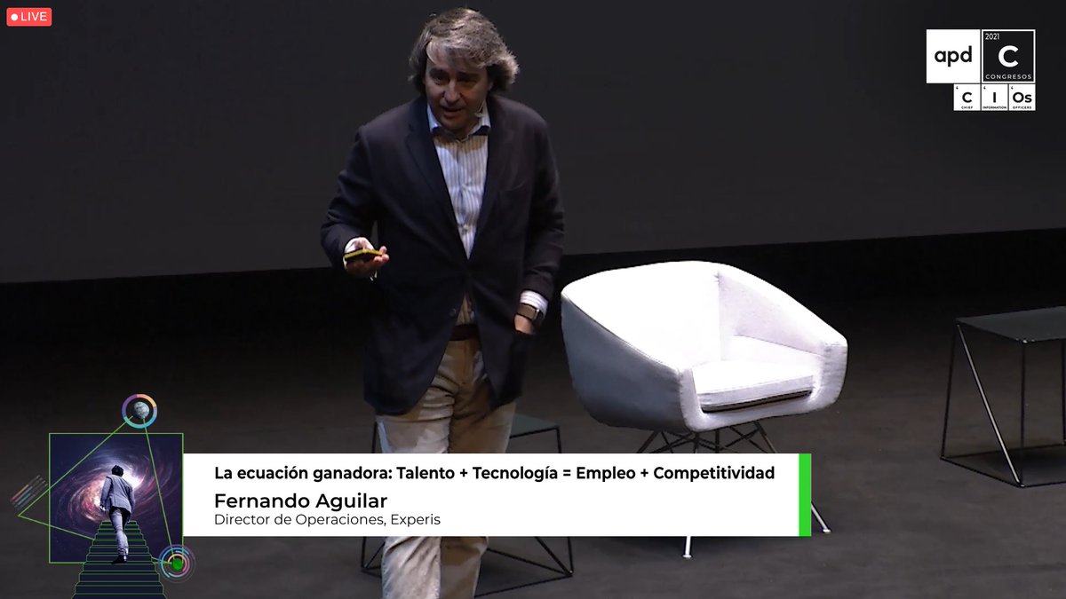 ExperisSpain's tweet photo. ¿Por qué decimos que Tecnología + Talento = Empleo + Competitividad? En este momento @FAguilar_ExpIT de @ExperisSpain responde esta cuestión en el #CongresoAPDCIOs https://t.co/ghtcDSNUSL #TechCareers #ITjobs #ITTalent #TechTalent #TechTalentShortage https://t.co/u2r4bkq0N5
