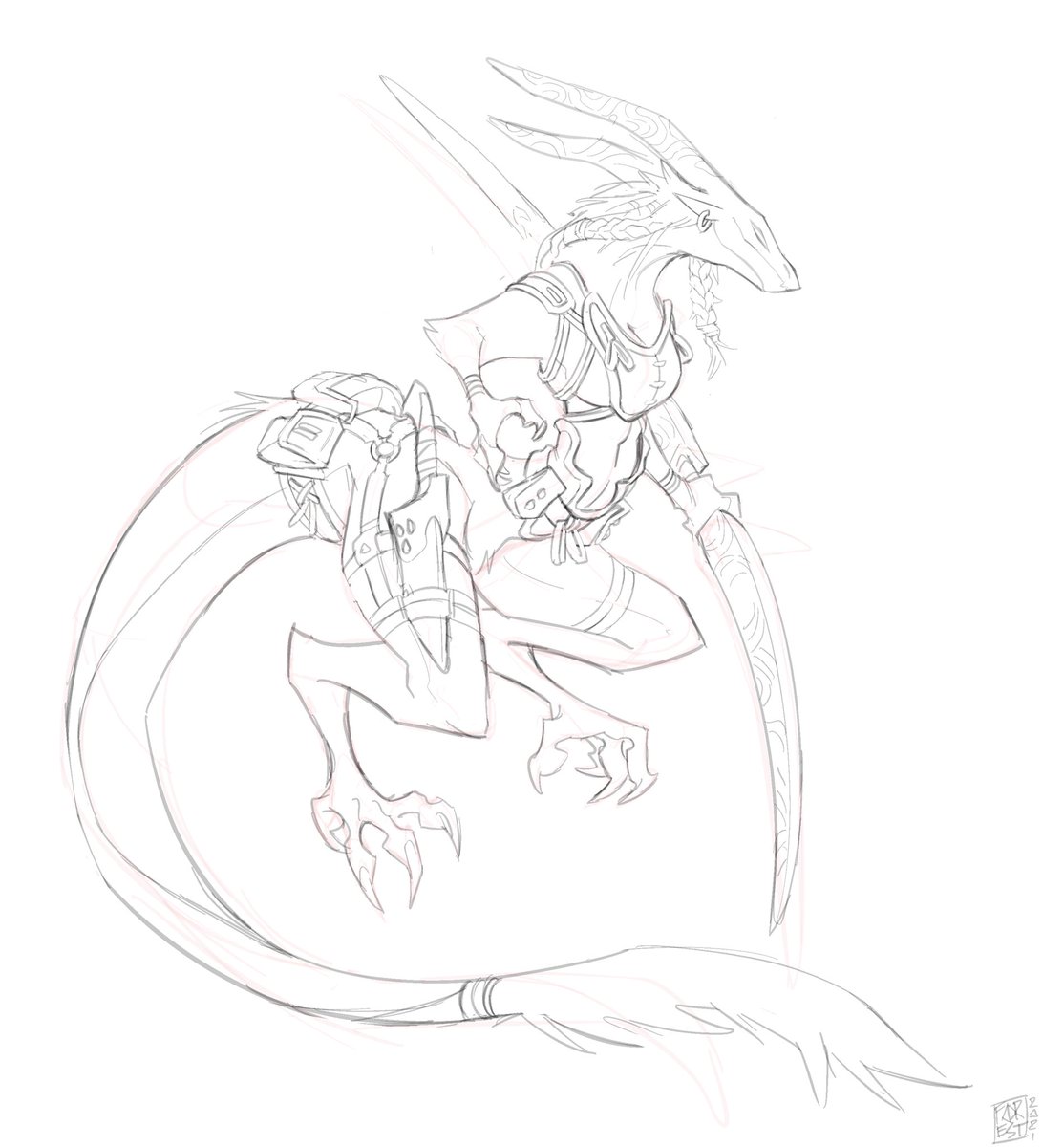 ForestTheRotten's tweet photo. Dragon lady https://t.co/N0QCRWS3ek