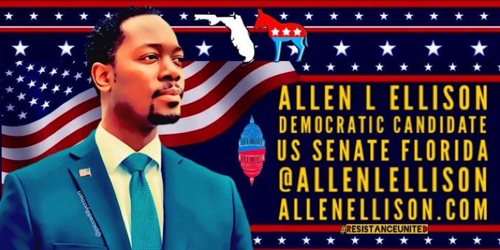 ru_graphics's tweet photo. #AllenEllison #USSenateFL
@AllenLEllison
https://t.co/Aax5NUXVYp
His goal is to unseat Marco Rubio to help the ppl of FL
Rubio doesn't

Allen's issues:

-Healthcare, Medicare
-Women's Rights
-⬆️Disability benefits
-Improve infrastructure
#ResistanceUnited https://t.co/opXHGo645C