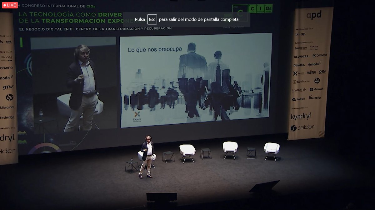 ExperisSpain's tweet photo. Como CIO’s necesitamos buscar alternativas para co-crear Talento. @FAguilar_ExpIT de @ExperisSpain en el #CongresoAPDCIOs https://t.co/b3Vz1gFvMy #TechCareers #ITjobs #ITTalent #TechTalent #TechTalentShortage https://t.co/LeUQjyt9VP