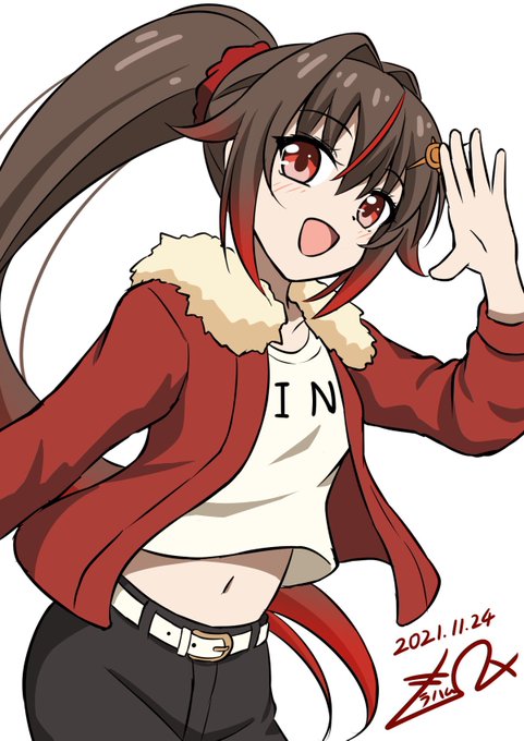 FANBOXのワンドロ企画、最後の一枚描いてきた!🐿🔥 