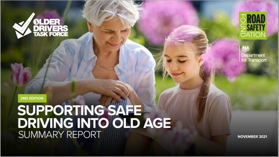 A really important part of our work at RSF is running the Older Drivers Task Force. The original report has been revisited & there are important recommendations to support older drivers to continue to drive while they are safe to do so. Our thanks to all involved & to the DfT.