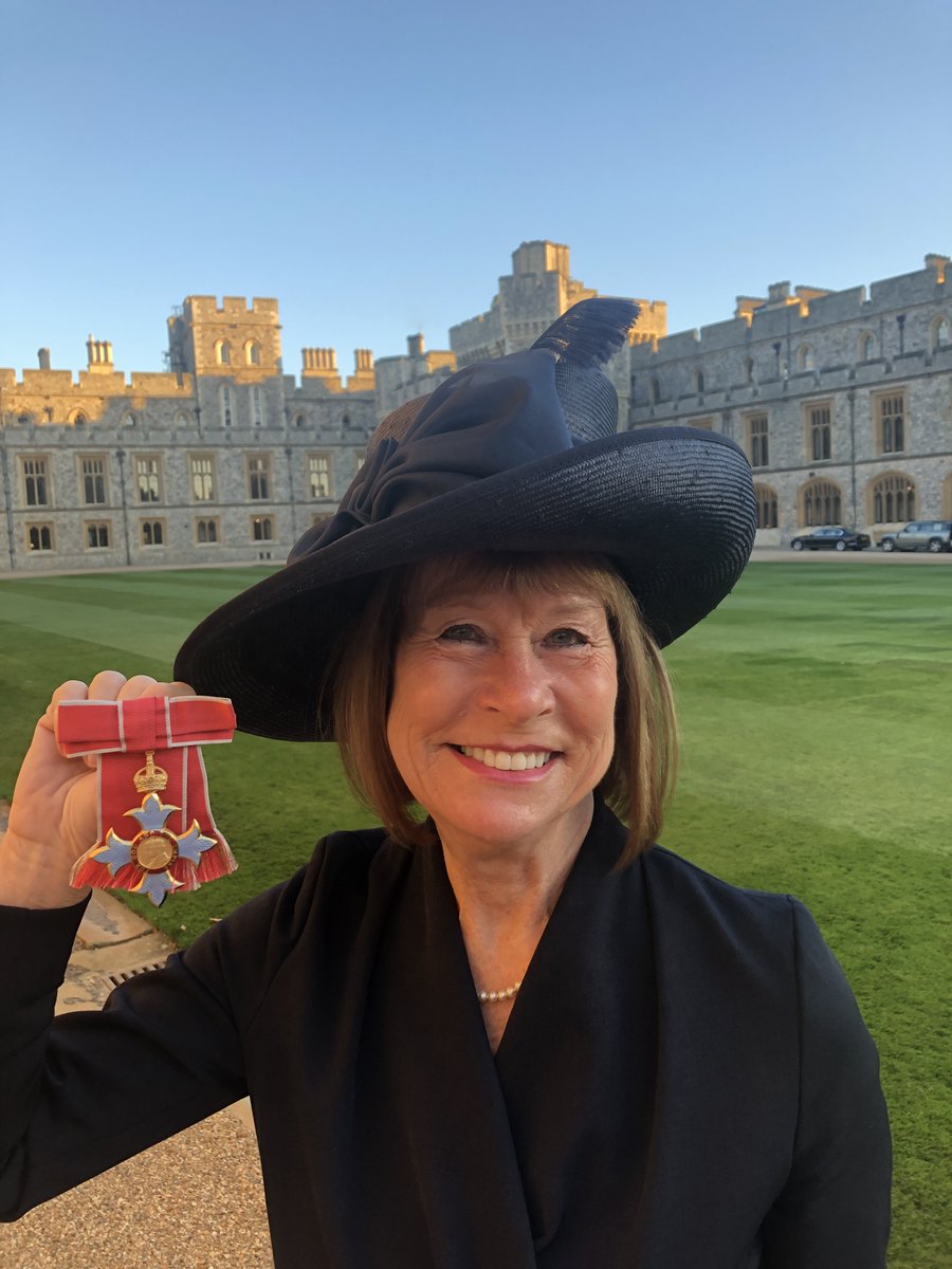 Congratulations to our very own Dame Irene Hays CBE who was formally made Dame Commander by HRH The Princess Royal at Windsor Castle yesterday.  

Dame Irene, has supported &amp; championed young people throughout her career in the public.

This was a momentous day &amp; we are SO proud!