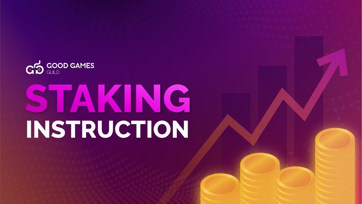 When Staking?—This is the time and your wait is OVER! 🔥🎉

Good Games Guild's Staking Program is LIVE! $GGG token holders are able to stake their tokens and earn rewards from the network.

Read $GGG Staking instructions here 👉 medium.com/@goodgamesguil…

#GGG #Staking #farming