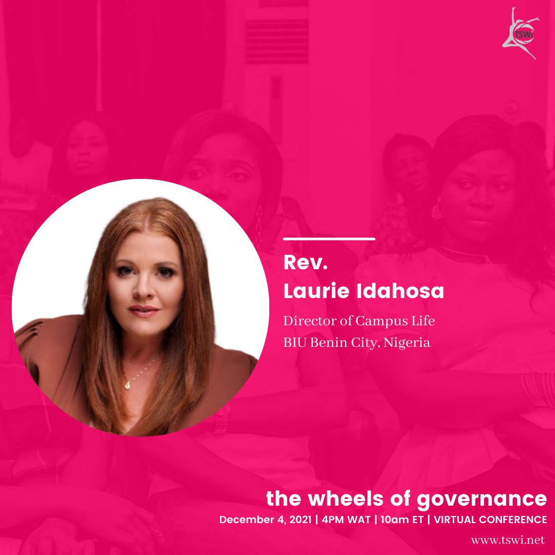 TSWi_official's tweet photo. Meet our other #speaker for this year’s #conference

Register to attend for free via this link; https://t.co/1w9KRrBpmx

Read about Rev Laurie here - https://t.co/Sa0xCGFdPT

#powerhouses #womenwhorule #womenwholead #womenempowerment #womensupportingwomen #conference2021 https://t.co/3O2BE4bq42