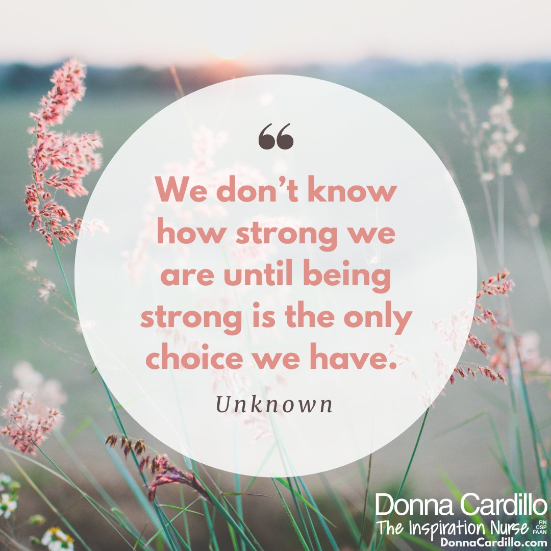 We don’t know how strong we are until being #strong is the only choice we have. -Unknown #quote #strength #courage #inspiration #motivation