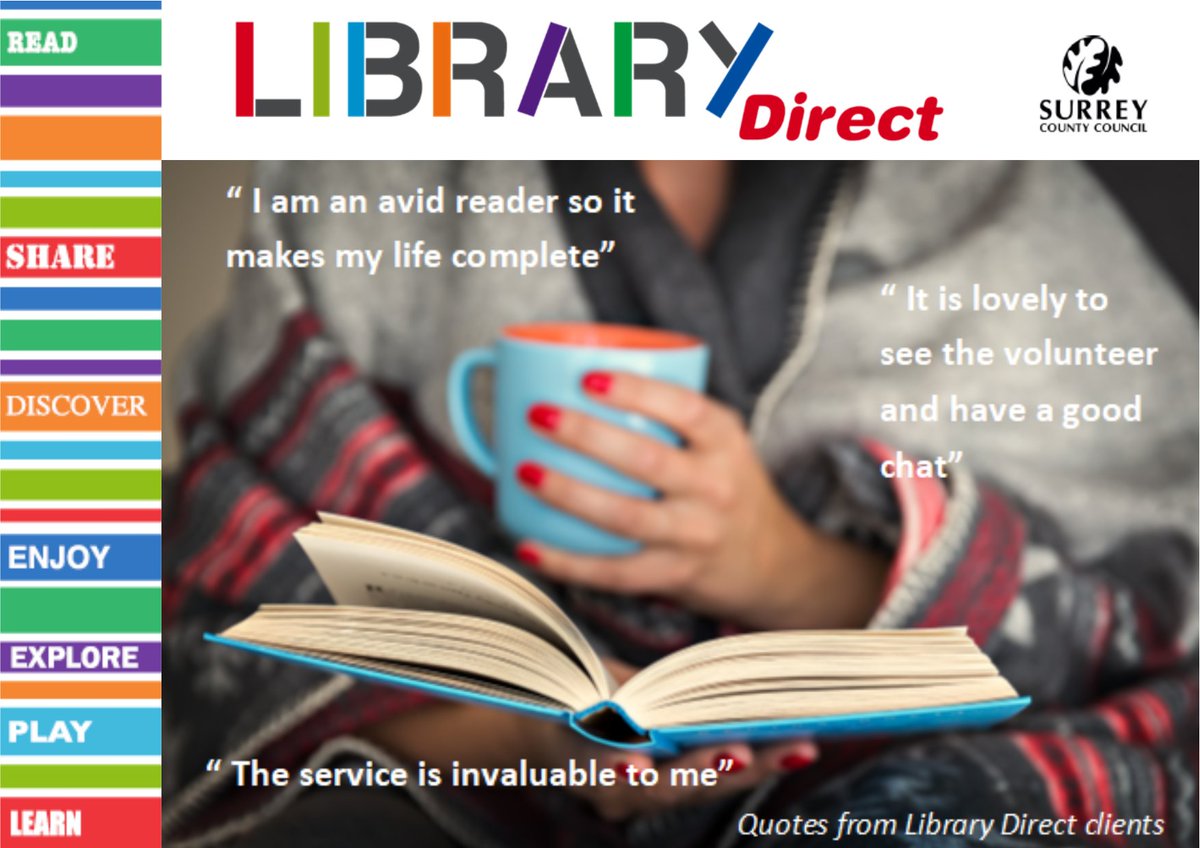 SurreyLibraries's tweet image. Help us support our volunteering service! We need your help to help others! Volunteer with Library Direct!  ow.ly/gQBo50GRBFx #librarydirect #volunteering
