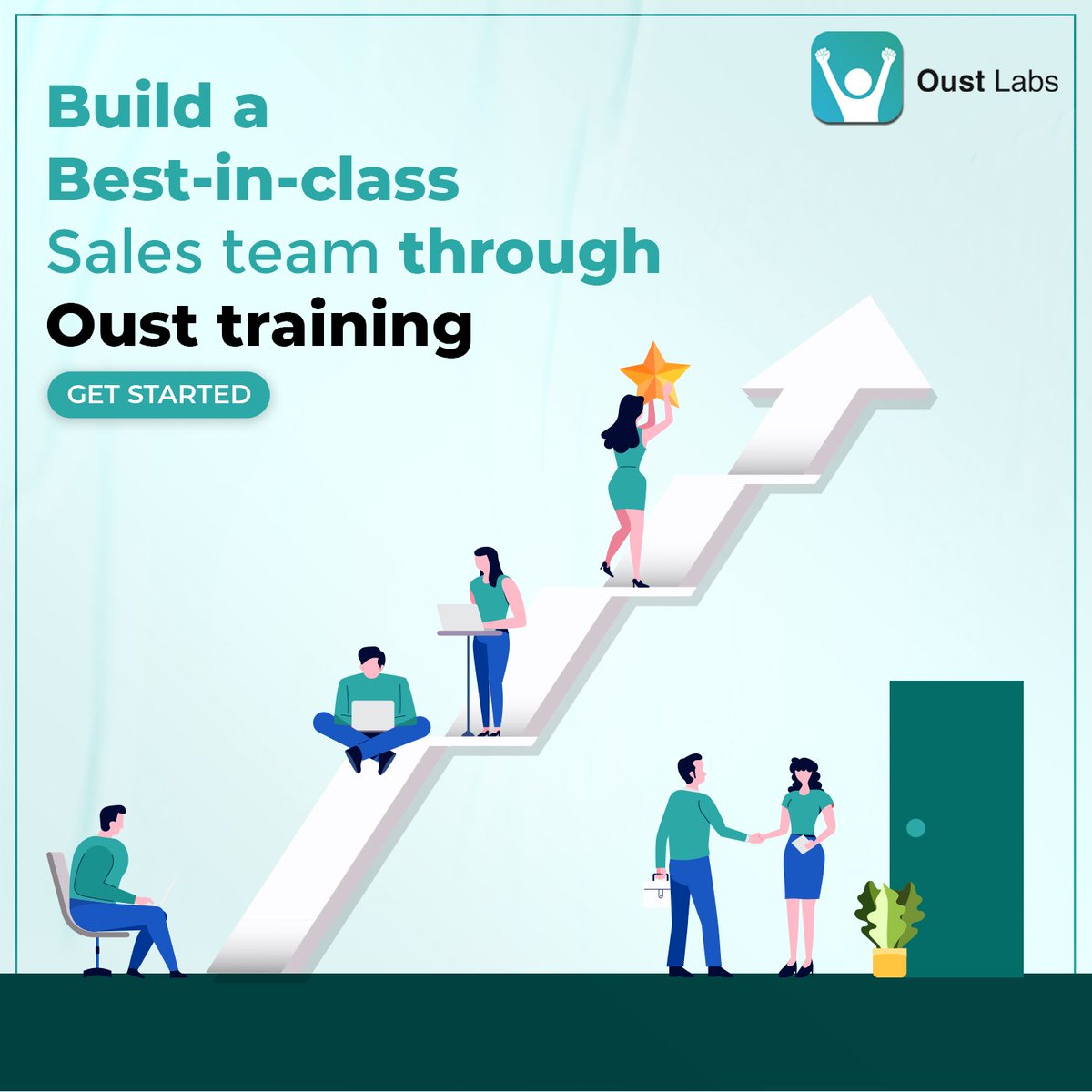 oustlabs's tweet photo. The sales team is the face of your company. Thus, it’s important to train your salesperson effectively and improve their sales skills. 

Get started with us - https://t.co/VTIayY7u1d. #OustAppForSales

@mybetterplace_ 

#Oustlabs #TrainwithOustlabs #OustApp #Employees #sales https://t.co/mUPkUCaAgz