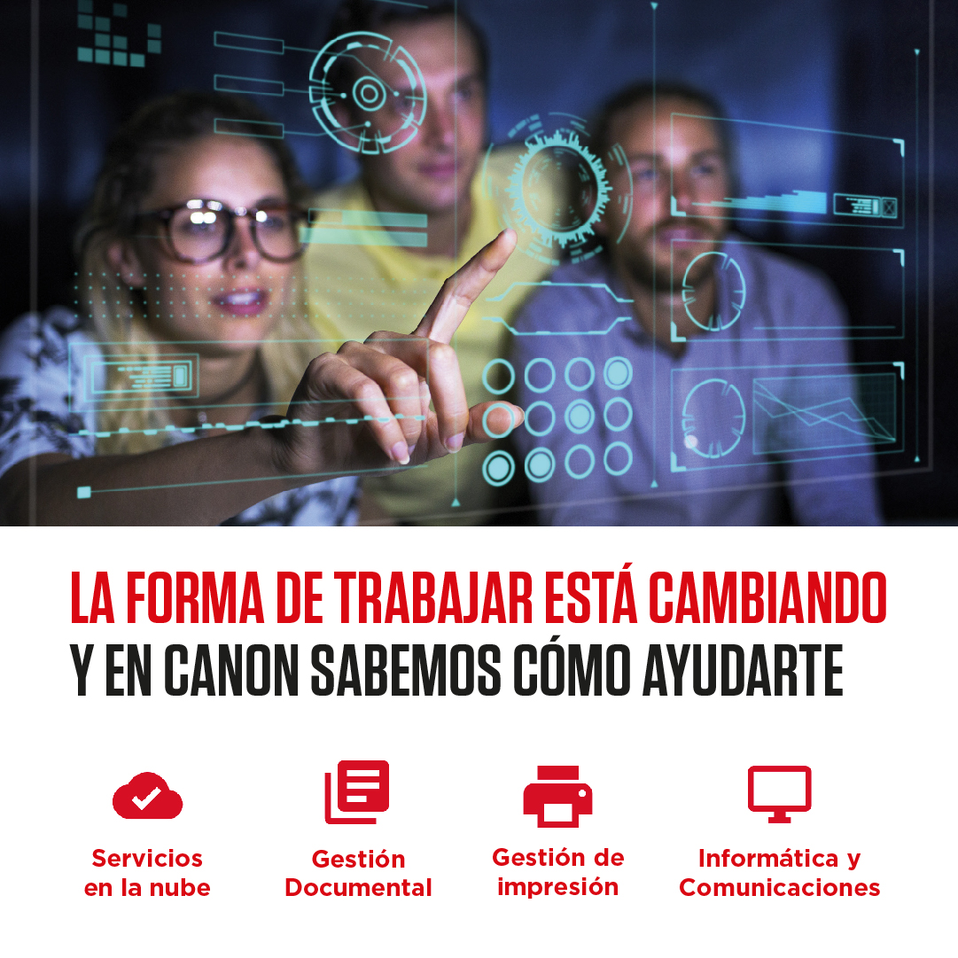 Impulsa la transformación digital con independencia del lugar de trabajo gracias a nuestra combinación de soluciones y servicios de gestión de la información y los dispositivos, que está diseñada para integrar a la perfección los formatos físico y digital.