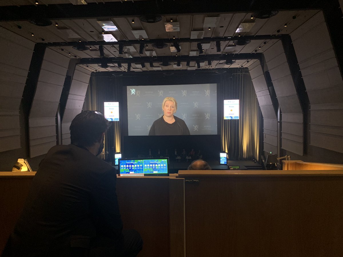 Aaslaug Marie Haga (@aslaugmariehaga) on Twitter photo SvĂŠrt mange energiministre deltar pĂ„ WindEurope sitt Ă„rsmĂžte. Masse interesse for norske ambisjoner - spesielt pĂ„ havvind. Den norske minister dessverre bare med pĂ„ skjerm i opptak. La oss velge ikke Ă„ ta det som et dĂ„rlig signal! <a href="/NORWEA/">Ù</a> <a href="/AndreasAasheim/">Andreas Thon Aasheim</a> <a href="/EspenBarthEide/">Espen Barth Eide</a> SvĂŠrt mange energiministre deltar pĂ„ WindEurope sitt Ă„rsmĂžte. Masse interesse for norske ambisjoner - spesielt pĂ„ havvind. Den norske minister dessverre bare med pĂ„ skjerm i opptak. La oss velge ikke Ă„ ta det som et dĂ„rlig signal! <a href="/NORWEA/">Ù</a> <a href="/AndreasAasheim/">Andreas Thon Aasheim</a> <a href="/EspenBarthEide/">Espen Barth Eide</a>