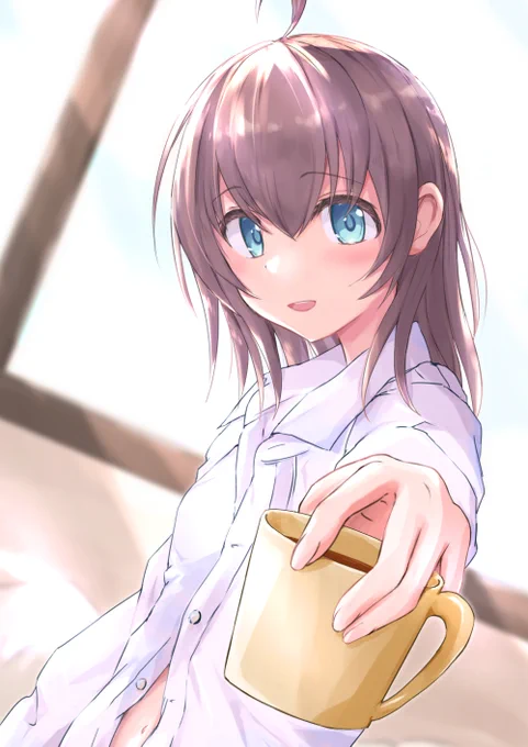 #祭絵 
夏色モーニングコーヒー 
