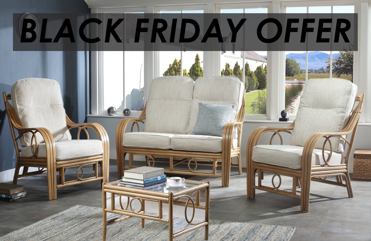 Midlandscane's tweet photo. ⬛️**BLACK FRIDAY OFFER**⬛️
20% OFF The Desser Madrid Suite + IMMEDIATE DELIVERY
SHOP NOW:  https://t.co/5btdk39HC1...
WAS £1,520 | NOW £1,199 | (Only available in (B grade) Jasper Fabric, Coffee Table included)
*Offer ends 30th November. Delivery Charges may apply https://t.co/cnym7rGrao