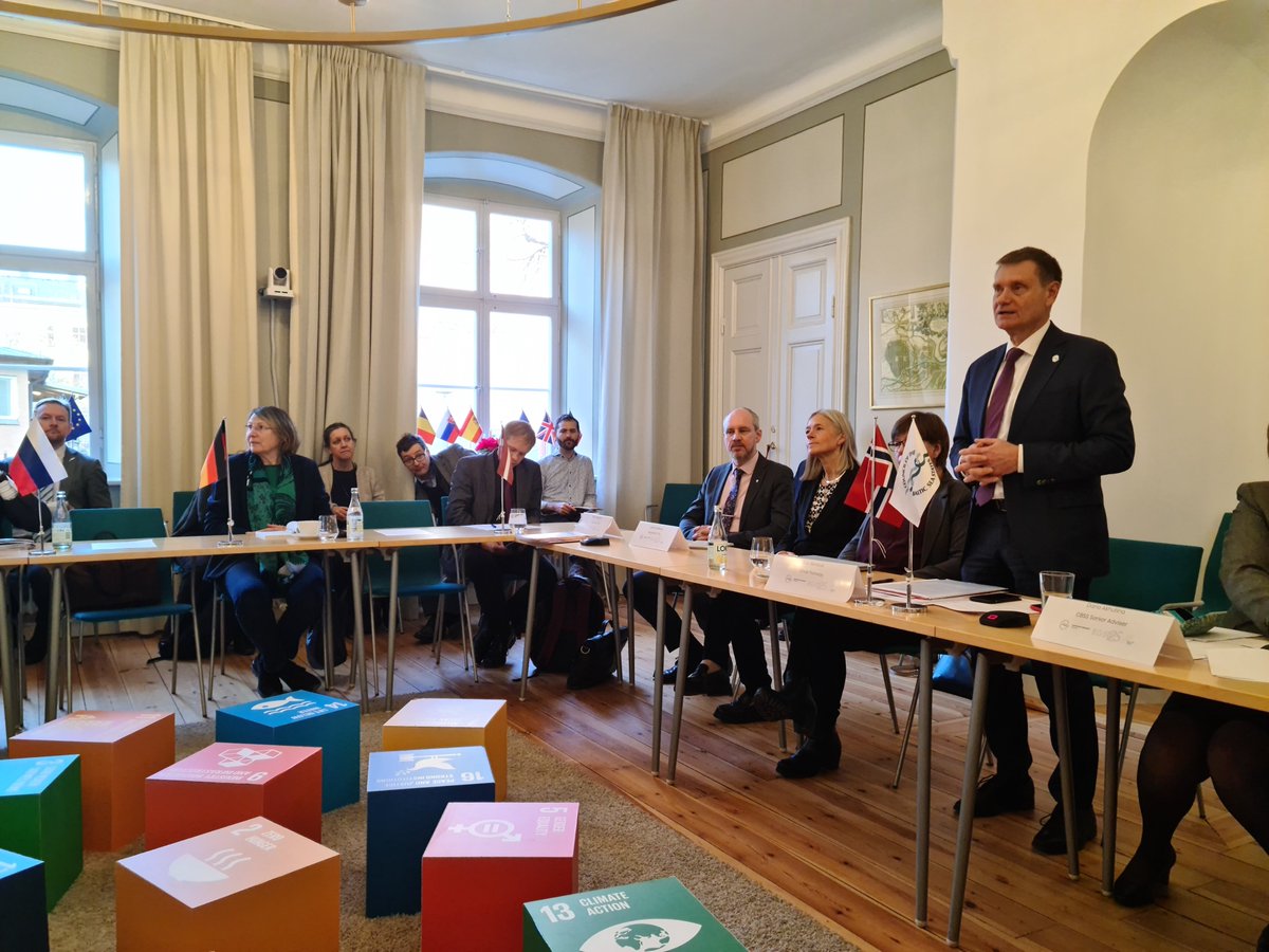 CPMR Baltic Sea Commission (@cpmr_bsc) on Twitter photo Kick-off of <a href="/CBSSsecretariat/">CBSS Secretariat</a> Expert Group for Sustainable Development celebrating its 25th anniversary, chaired by representative <a href="/NorwayMFA/">Norway MFA</a> <a href="/BerstadOlav/">Olav Berstad</a>. On the agenda: stronger multilevel cooperation with <a href="/CBSS/">CBSS</a> <a href="/UBC_BSR/">UBC</a> <a href="/BSSSCnetwork/">BSSSC</a> <a href="/CPMR_BSC/">CPMR Baltic Sea Commission</a> to achieve Agenda #Baltic2030 Kick-off of <a href="/CBSSsecretariat/">CBSS Secretariat</a> Expert Group for Sustainable Development celebrating its 25th anniversary, chaired by representative <a href="/NorwayMFA/">Norway MFA</a> <a href="/BerstadOlav/">Olav Berstad</a>. On the agenda: stronger multilevel cooperation with <a href="/CBSS/">CBSS</a> <a href="/UBC_BSR/">UBC</a> <a href="/BSSSCnetwork/">BSSSC</a> <a href="/CPMR_BSC/">CPMR Baltic Sea Commission</a> to achieve Agenda #Baltic2030