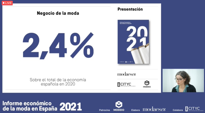 👉En el año del Covid-19 y del cierre de tiendas, el peso de la moda pasó a representar el 2,4% del PIB español

📈El resultado de 2020 es el más bajo desde que en 2014 se realizara por primera vez este cálculo

Informe económico de la moda en España 2021 con #Moddo y #Cytic