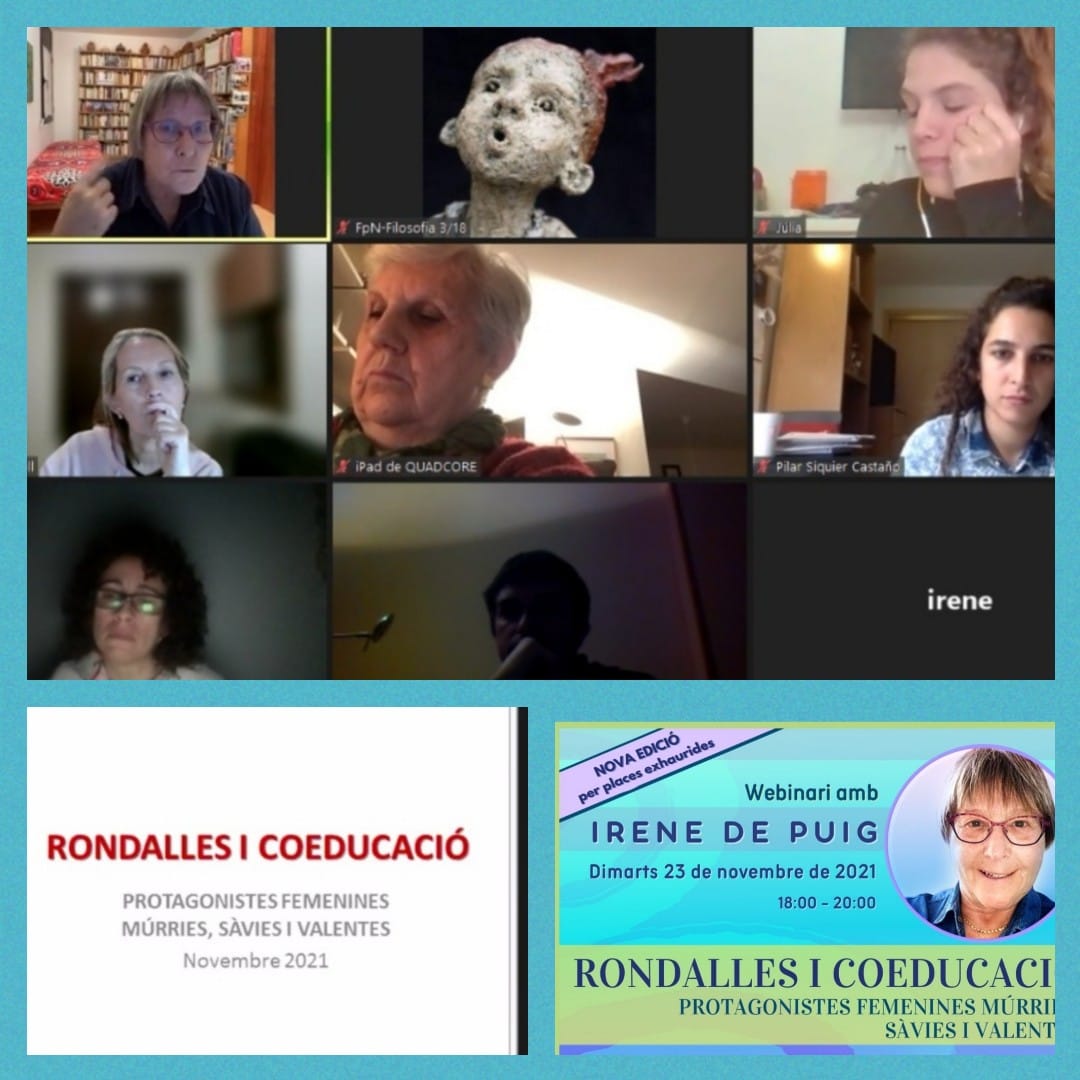 GrupIREF's tweet photo. Segona edició del webinari "Rondalles i coeducació" a càrrec d'Irene de Puig.
#webinaris #coeducació #pensarjuntes https://t.co/VfLJIvF5b0