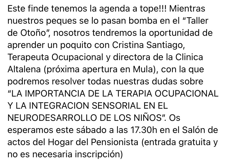 acopadis_mula's tweet photo. ¡¡¡Os esperamos!!! https://t.co/ASB2Tt9jNZ