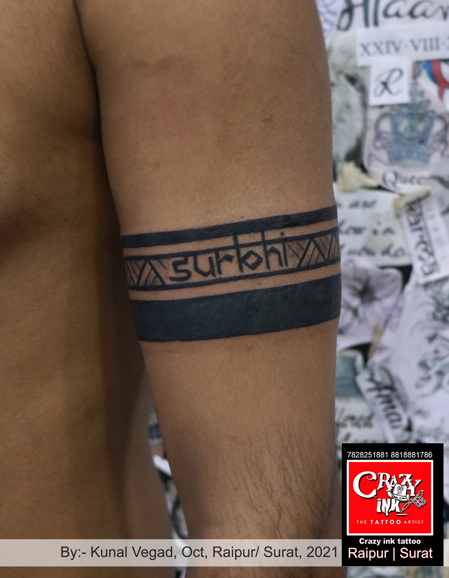 181 Tattooz Studio, Nashik | Every youngster dream to get an armband tattoo,  everyone called this style by different name Ring Tattoo, Band Tattoo,  Round Tattoo and m... | Instagram