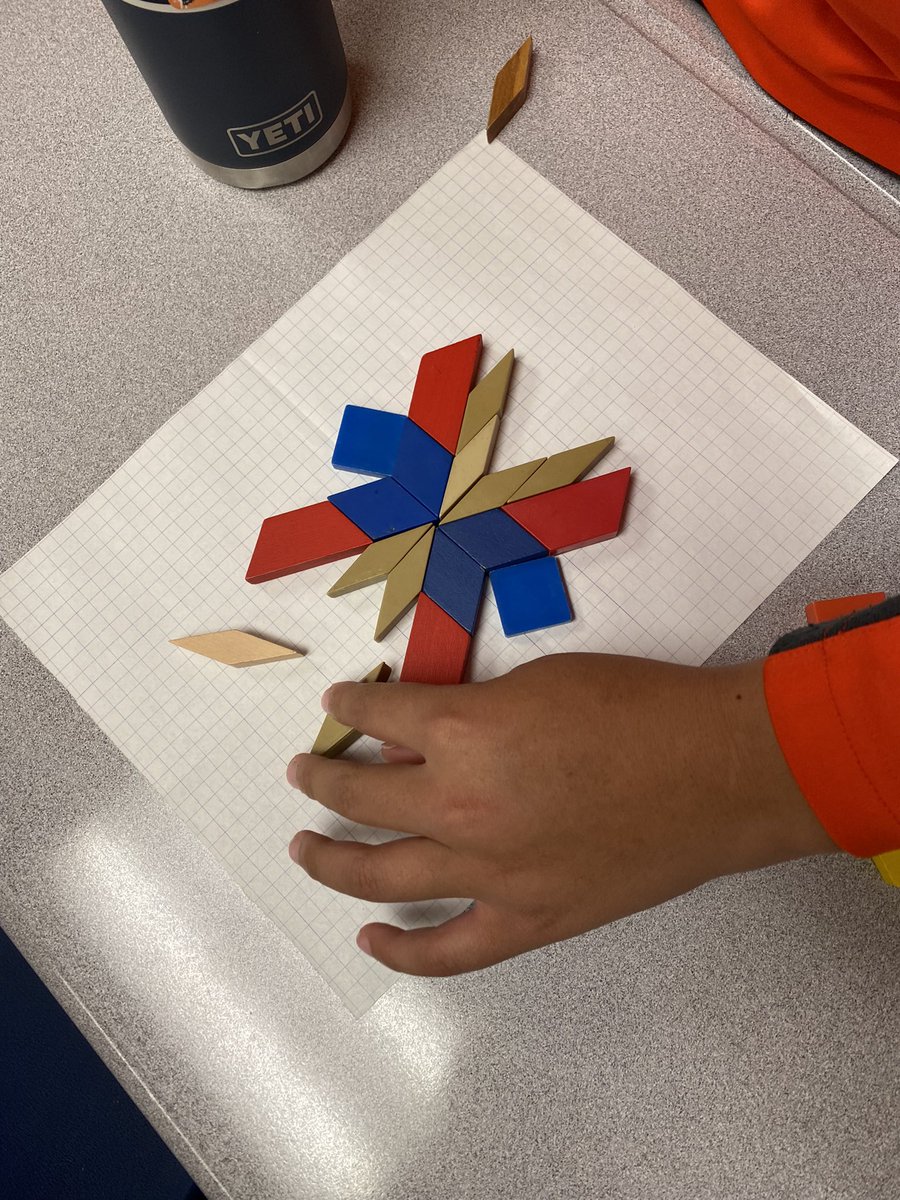 AndreouMme's tweet image. Exploring patterns in real-life contexts (e.g., in Islamic architecture) and creating our own mosaic tiles with growing patterns #algebra #grade6math #grade7math @HDSBMath @PalermoPS