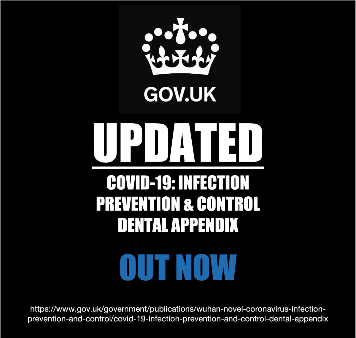British Association of Private Dentistry on Twitter "‼️UPDATED COVID