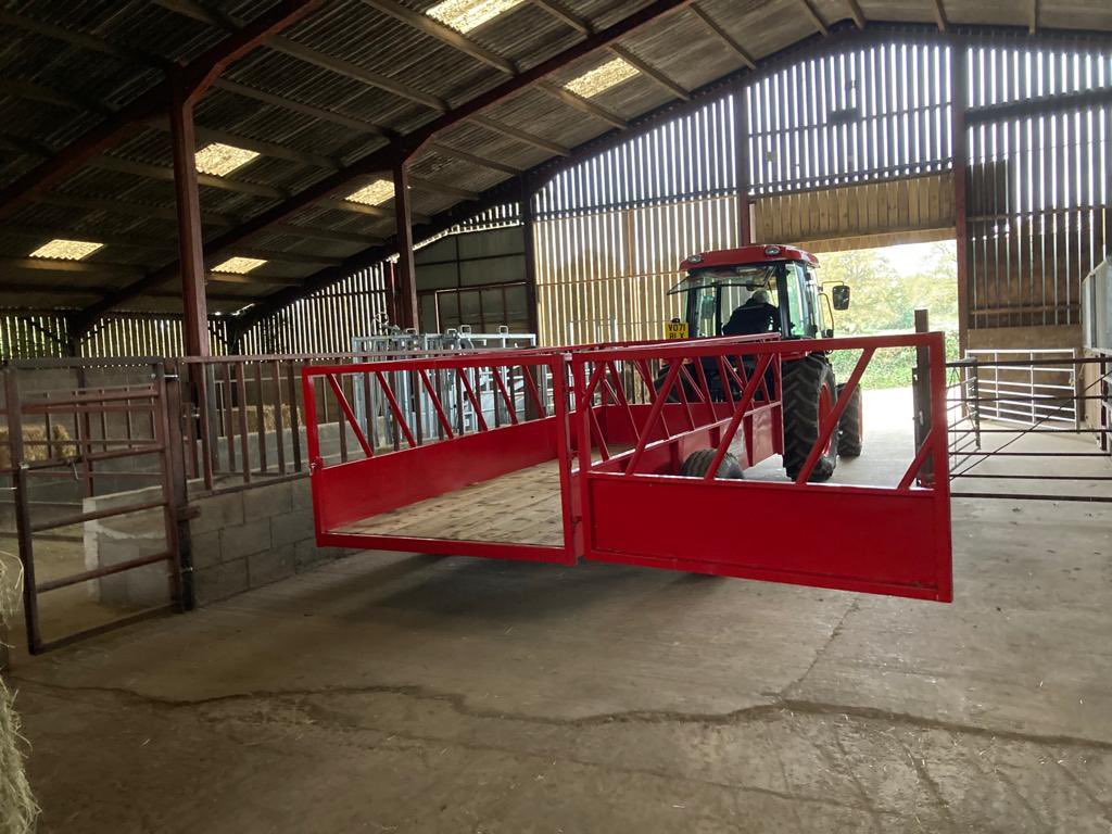 Huge thanks to <a href="/KingsSchoolGlos/">The King’s School, Gloucester</a> <a href="/KSGHouseevents/">House Events | The King's School</a> - our cows’ new hay trailer arrived yesterday and they love it! Thank you all for your incredible fundraising efforts and support 🙏🏻💚🐮