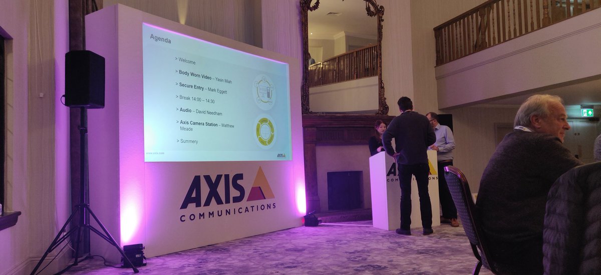 FoxTangoAP's tweet image. Start of the Axis Specialist 2 day event, great location, great company, bolstering the partnership. @AxisIPVideo @HanburyManor @