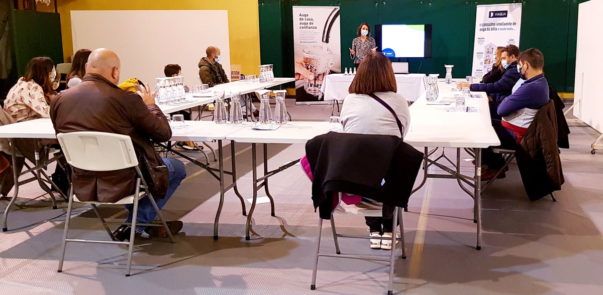 El pasado domingo <a href="/INTERLAB_es/">INTERLAB_es</a> organizó gracias a @VIAQUA una cata de agua en Ourense en el marco de la #mWeekOurense21. Esperamos que los participantes aprendieran y disfrutaran.