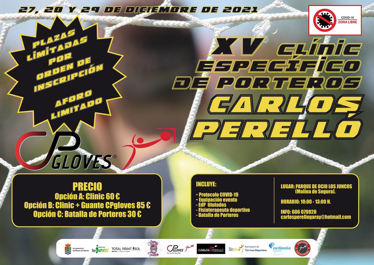 En #Diciembre tenemos una cita en la fiesta del porter@ 🧤… Y el último día finalizaremos con #Batalla 🤜🏻⚽️🤛🏻
#TeLoVasAPerder 😜