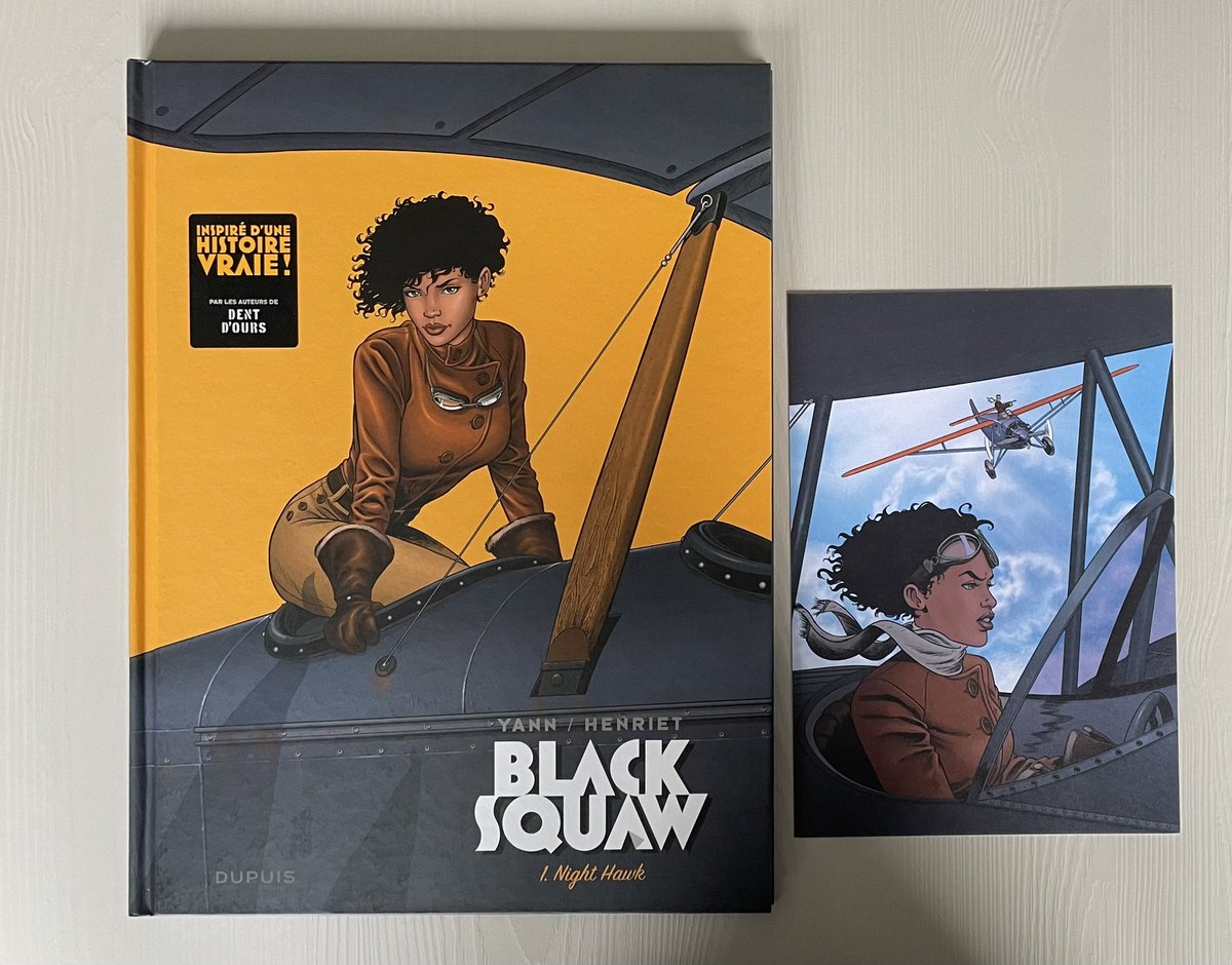 3gr3S_S3rg3's tweet photo. Réception du jour @bdfugue
- Raven
tome 2 Les contrées infernales + ex-libris #MathieuLauffray @EditionsDargaud
- Black Squaw
Tome 1 Night Hawk + ex-libris #Yann #Henriet @EditionsDupuis
- Il était une fois la France #FabianNury # Sylvain allée @GlenatBD https://t.co/gVfec1Dfm5