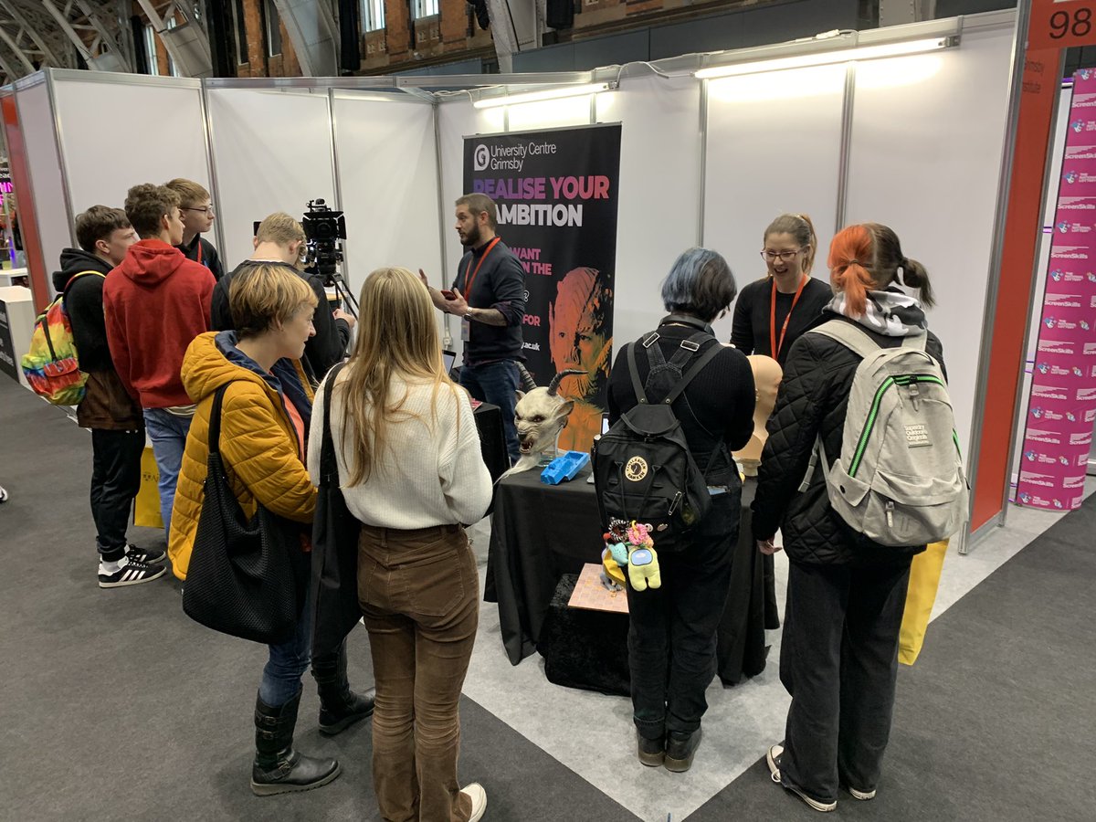 Excellent day within education.  #ucascreateyourfuture #highereducation <a href="/gifhe/">Grimsby Institute</a> <a href="/adam_phillips4/">Adam Phillips</a>