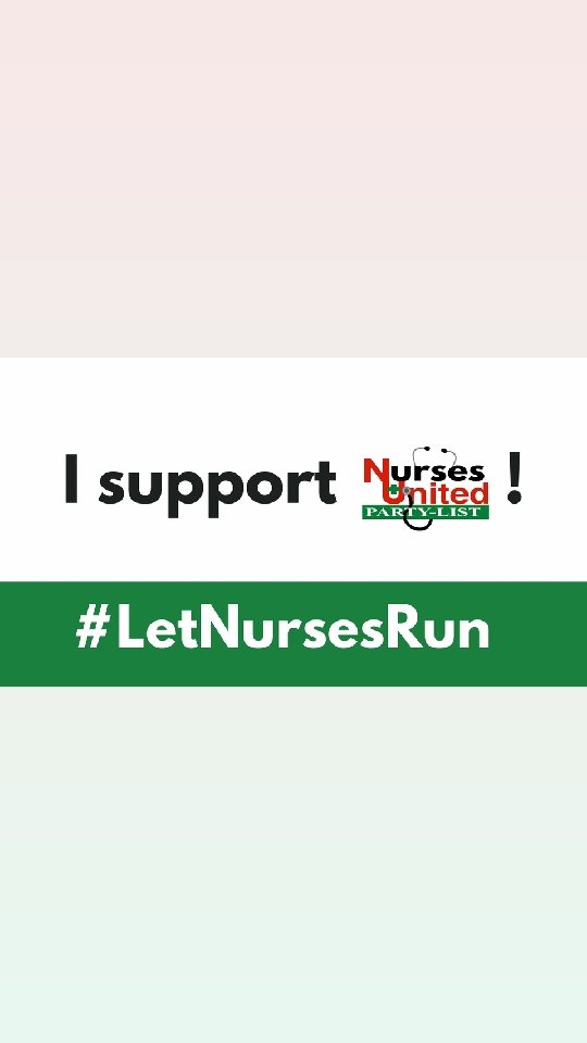 ahwphils's tweet photo. Ang Alliance of Health Workers (AHW) ay sumusuporta sa Nurses United Party-List. Panahon na para magkaroon ng boses ang mga nurses at health workers sa Kongreso. #LetNursesRun #NursesUnited
@COMELEC @rowena_guanzon https://t.co/tGrWjte8dE
