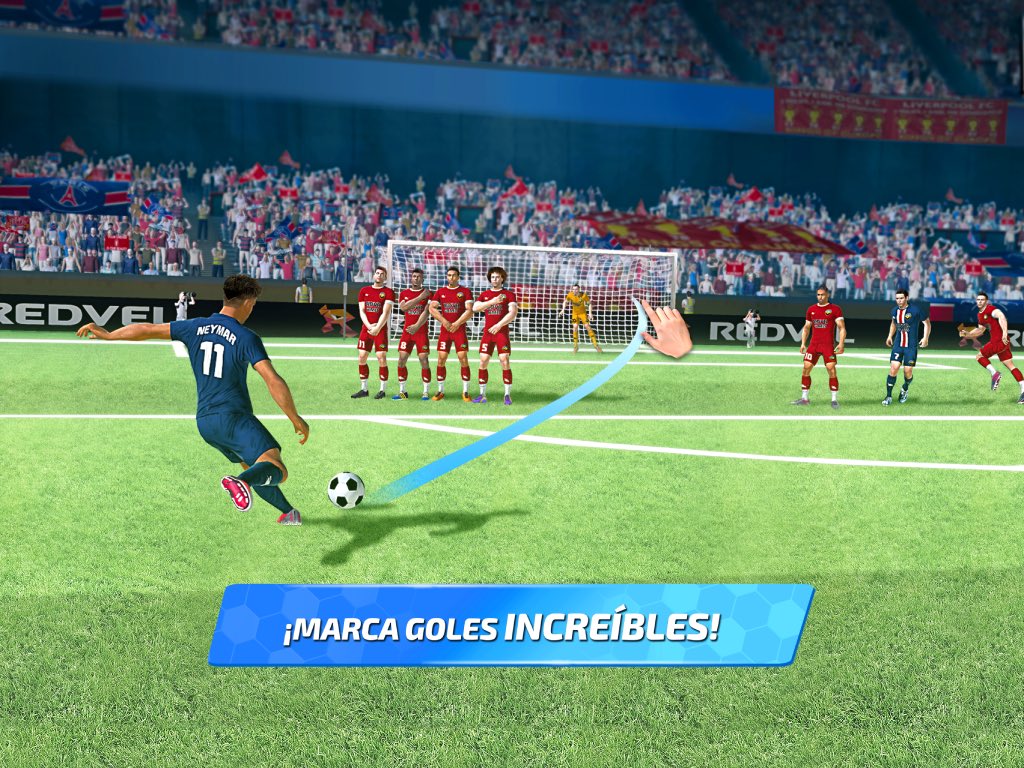 RedvelGames's tweet photo. ⚽️ Uno de nuestros objetivos con #SoccerStar2021 Football Cards es que el usuario pueda vivir la experiencia de convertirse en una auténtica leyenda del fútbol mundial a través de un juego muy realista y con una interfaz simple e intuitiva.

Aquí algunas opciones de jugabilidad👇🏼 https://t.co/KsFYIbDLNv