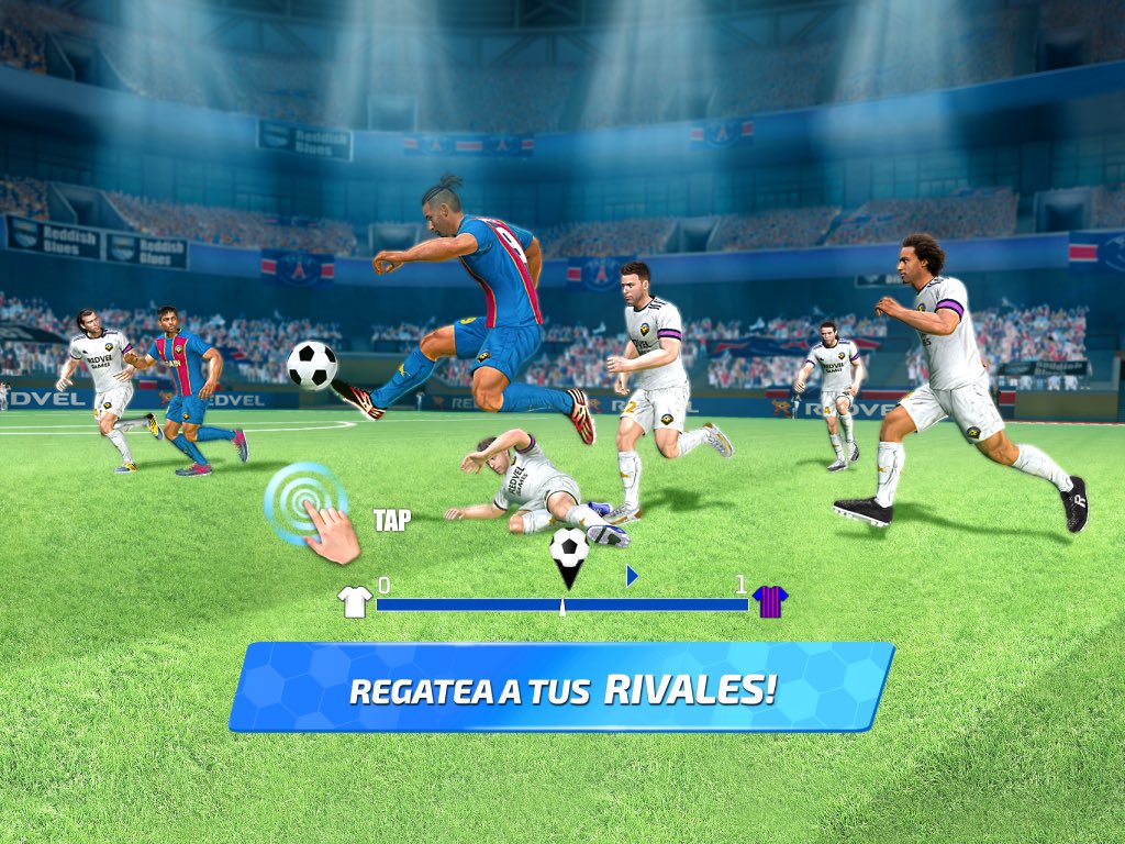 RedvelGames's tweet photo. ⚽️ Uno de nuestros objetivos con #SoccerStar2021 Football Cards es que el usuario pueda vivir la experiencia de convertirse en una auténtica leyenda del fútbol mundial a través de un juego muy realista y con una interfaz simple e intuitiva.

Aquí algunas opciones de jugabilidad👇🏼 https://t.co/KsFYIbDLNv